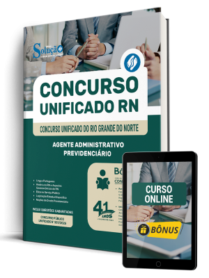 Apostila Unificado RN 2026 - Agente Administrativo Previdenciário - Imagem 1