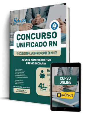 Apostila Unificado RN 2026 - Agente Administrativo Previdenciário - Imagem 1