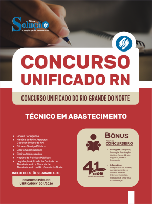 Apostila Unificado RN 2026 - Técnico em Abastecimento - Imagem 3