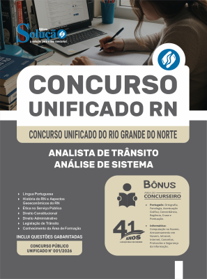 Apostila Unificado RN 2026 - Analista de Trânsito - Análise de Sistemas - Imagem 3