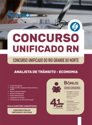 Apostila Unificado RN 2026 - Analista de Trânsito - Economia - Imagem 3