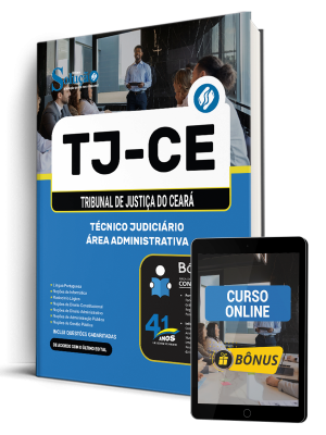Apostila TJ-CE  2026 - Técnico Judiciário - Área Administrativa