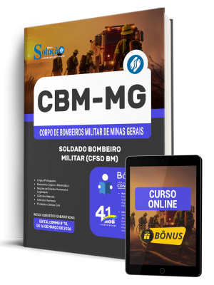 Apostila CBM-MG 2026 - Soldado Bombeiro Militar (CFSd BM) - Imagem 1