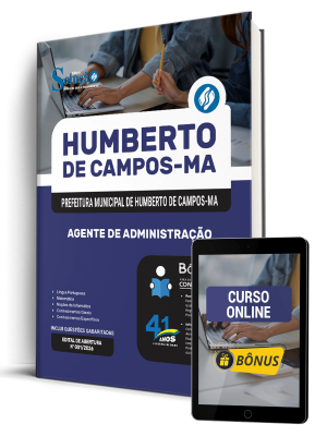 Apostila Prefeitura de Humberto de Campos-MA 2026 - Agente de Administração - Imagem 1