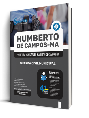 Apostila Prefeitura de Humberto de Campos-MA 2026 - Guarda Civil Municipal - Imagem 2