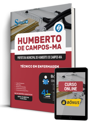 Apostila Prefeitura de Humberto de Campos-MA 2026 - Técnico em Enfermagem - Imagem 1