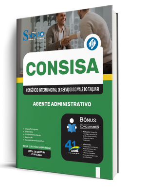Apostila CONSISA 2026 - Agente Administrativo - Imagem 2