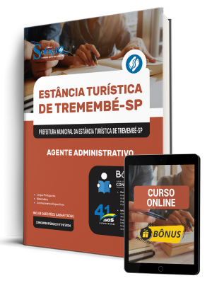 Apostila Prefeitura de Tremembé - SP 2026 - Agente Administrativo - Imagem 1