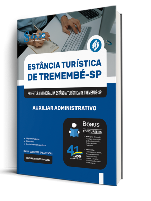 Apostila Prefeitura de Tremembé - SP 2026 - Auxiliar Administrativo - Imagem 2