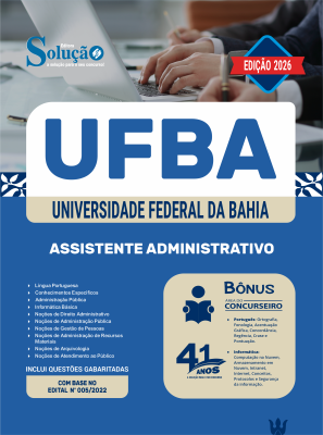 Apostila UFBA 2026 - Assistente Administrativo - Imagem 3
