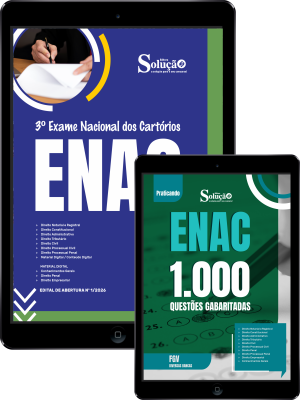 Combo ENAC - Exame Nacional dos Cartórios 2026 - Imagem 1