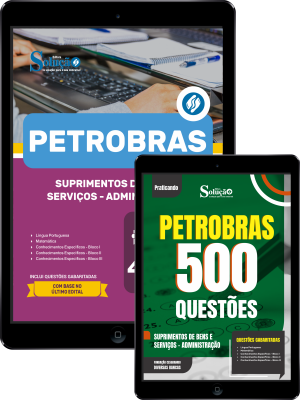 Combo Petrobras 2026 - Suprimentos de Bens e Serviços - Administração - Imagem 1