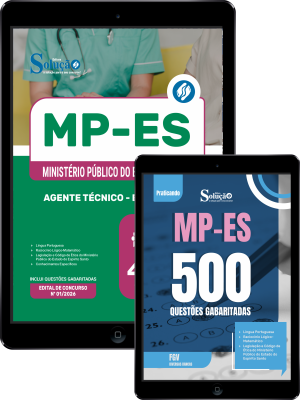Combo MP-ES 2026 - Agente Técnico - Enfermeiro - Imagem 1