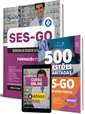Combo SES-GO 2026 - Categoria II: Farmacêutico - Imagem 1