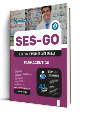 Combo SES-GO 2026 - Categoria II: Farmacêutico - Imagem 2