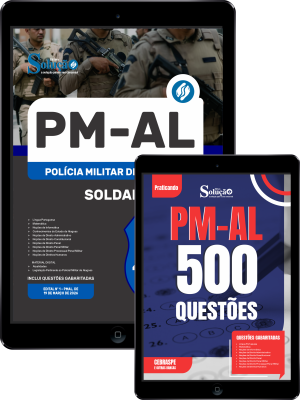 Combo PM-AL 2026 - Soldado - Imagem 1