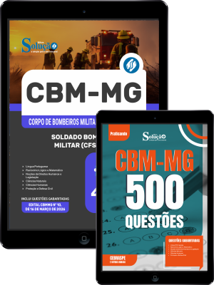 Combo CBM-MG 2026 - Soldado Bombeiro Militar (CFSd BM)