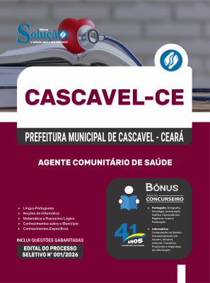 Apostila Prefeitura de Cascavel - CE 2026 - Agente Comunitário de Saúde - Imagem 3