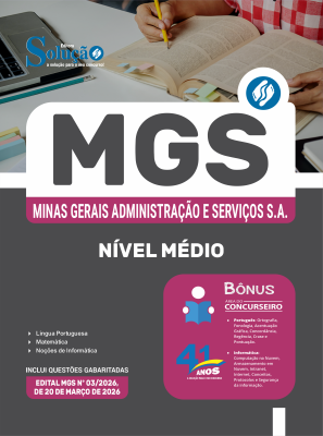 Apostila MGS MG 2026 - Nível Médio - Imagem 3