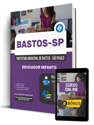 Apostila Prefeitura de Bastos - SP 2026 - Educador Infantil - Imagem 1