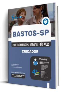 Apostila Prefeitura de Bastos - SP 2026 - Cuidador - Imagem 2