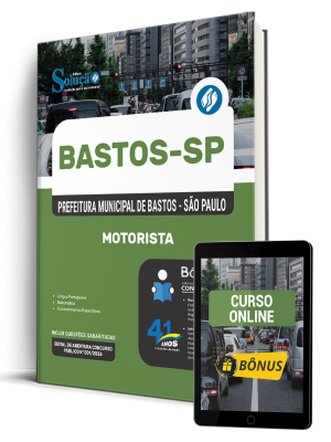 Apostila Prefeitura de Bastos - SP 2026 - Motorista - Imagem 1