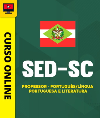 Curso SED-SC 2026 - Professor - Português/Língua Portuguesa e Literatura - Imagem 1