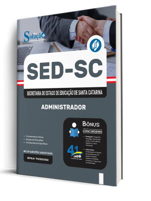 Apostila SED-SC 2026 - Administrador - Imagem 2