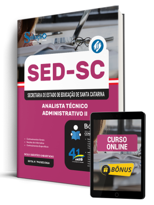 Apostila SED-SC 2026 - Analista Técnico Administrativo II - Imagem 1