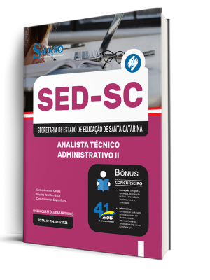 Apostila SED-SC 2026 - Analista Técnico Administrativo II - Imagem 2