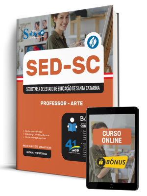 Apostila SED-SC 2026 - Professor - Artes - Imagem 1