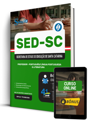 Apostila SED-SC 2026 - Professor - Língua Portuguesa e Literatura - Imagem 1