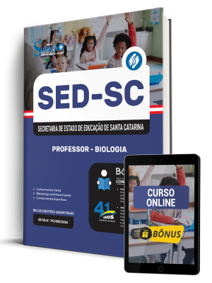 Apostila SED-SC 2026 - Professor - Biologia - Imagem 1