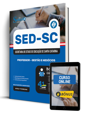 Apostila SED-SC 2026 - Professor - Gestão e Negócios - Imagem 1