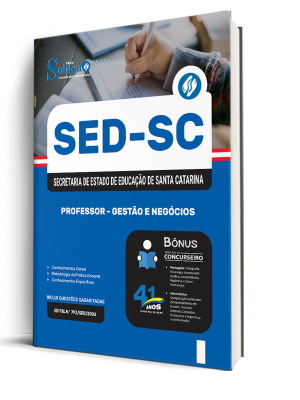 Apostila SED-SC 2026 - Professor - Gestão e Negócios - Imagem 2