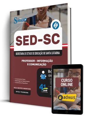 Apostila SED-SC 2026 - Professor - Informação e Comunicação - Imagem 1