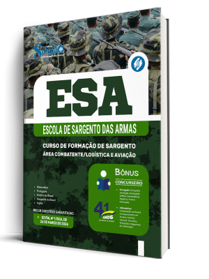 Combo ESA 2026 - Sargento - Área: Combatente/Logística e Aviação - Imagem 2
