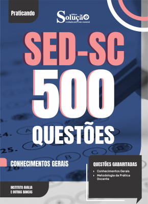 Caderno de Questões SED-SC - Conhecimentos Gerais - 500 Questões Gabaritadas - Imagem 2