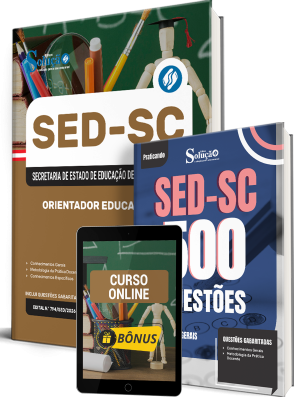 Combo SED-SC 2026 - Orientador Educacional - Imagem 1