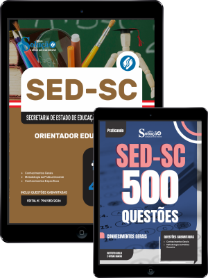 Combo SED-SC 2026 - Orientador Educacional - Imagem 1