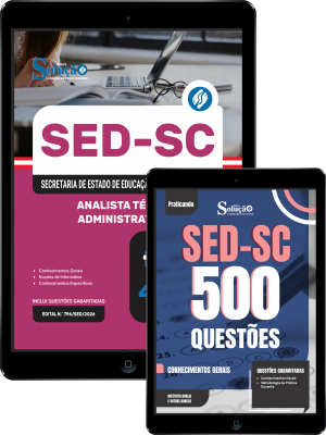 Combo SED-SC 2026 - Analista Técnico Administrativo II - Imagem 1