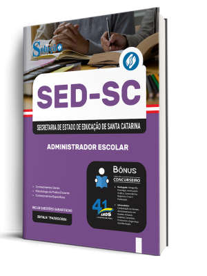 Combo SED-SC 2026 - Administrador Escolar - Imagem 2