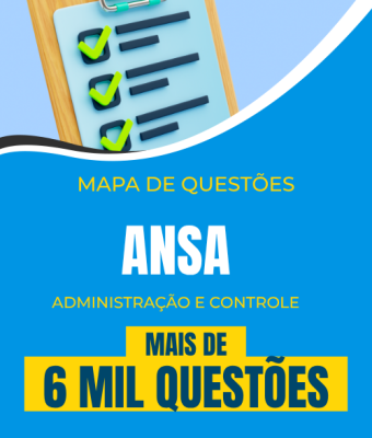 Mapa de Questões Online - ANSA - Administração e Controle - 6 Mil Questões - Imagem 1