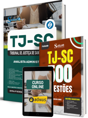 Combo TJ-SC 2026 - Analista Administrativo - Imagem 1