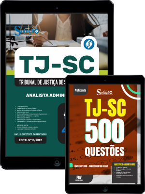 Combo TJ-SC 2026 - Analista Administrativo - Imagem 1