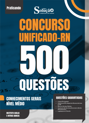 Caderno de Questões Unificado RN - Conhecimentos Gerais - Nível Médio - 500 Questões Gabaritadas - Imagem 2