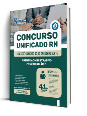 Combo Unificado RN 2026 - Agente Administrativo Previdenciário - Imagem 2