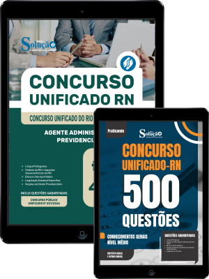 Combo Unificado RN 2026 - Agente Administrativo Previdenciário - Imagem 1