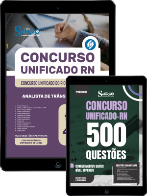 Combo Unificado RN 2026 - Analista de Trânsito - Direito - Imagem 1