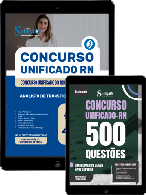 Combo Unificado RN 2026 - Analista de Trânsito - Estatística - Imagem 1